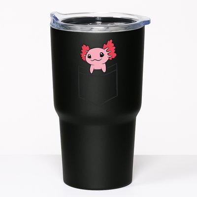 Axolotl In The Pocket Cute Baby Axolotl Tumbler