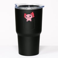 Axolotl In The Pocket Cute Baby Axolotl Tumbler