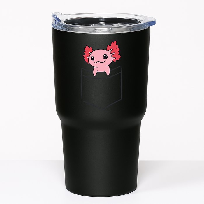 Axolotl In The Pocket Cute Baby Axolotl Tumbler