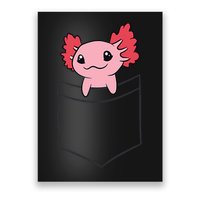 Axolotl In The Pocket Cute Baby Axolotl Poster