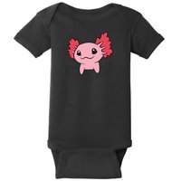 Axolotl In The Pocket Cute Baby Axolotl Baby Bodysuit