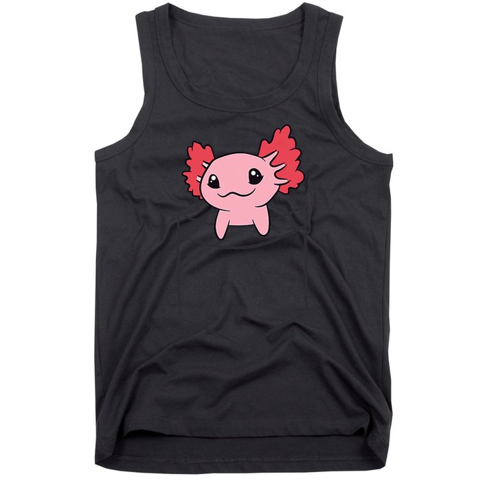 Axolotl In The Pocket Cute Baby Axolotl Tank Top