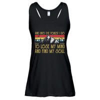 And Into The Forest I Go To Lose My Mind And Find My Soul Ladies Essential Flowy Tank