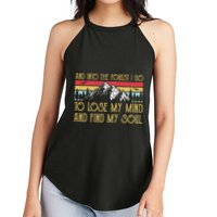 And Into The Forest I Go To Lose My Mind And Find My Soul Women's Perfect Tri Rocker Tank