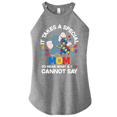 Autism It Takes A Special Mom Autistic Son Proud Autism Mom Gift Women’s Perfect Tri Rocker Tank