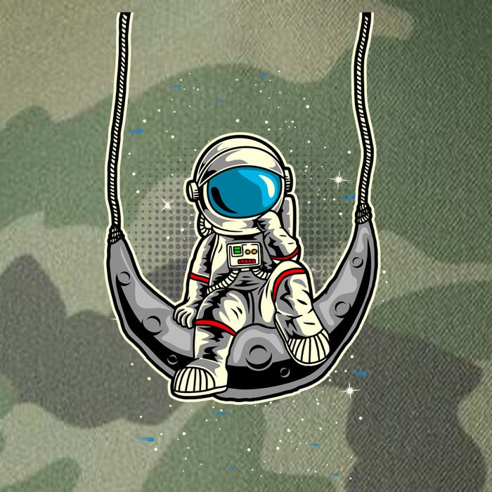 Astronaut In The Moon Legacy Tie Dye Trucker Hat