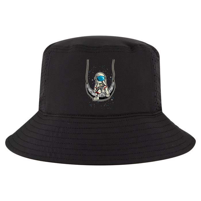 Astronaut In The Moon Cool Comfort Performance Bucket Hat