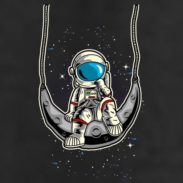 Astronaut In The Moon Cool Comfort Performance Bucket Hat