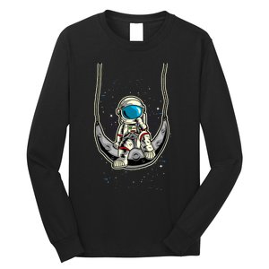 Astronaut In The Moon Long Sleeve Shirt