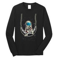 Astronaut In The Moon Long Sleeve Shirt