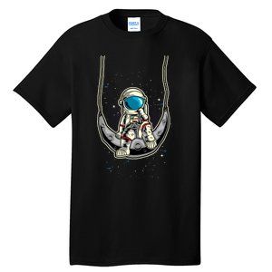 Astronaut In The Moon Tall T-Shirt