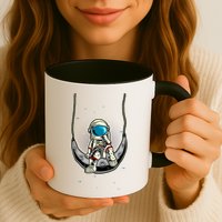 Astronaut In The Moon Mug