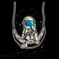 Astronaut In The Moon Cooling Performance Long Sleeve Crew