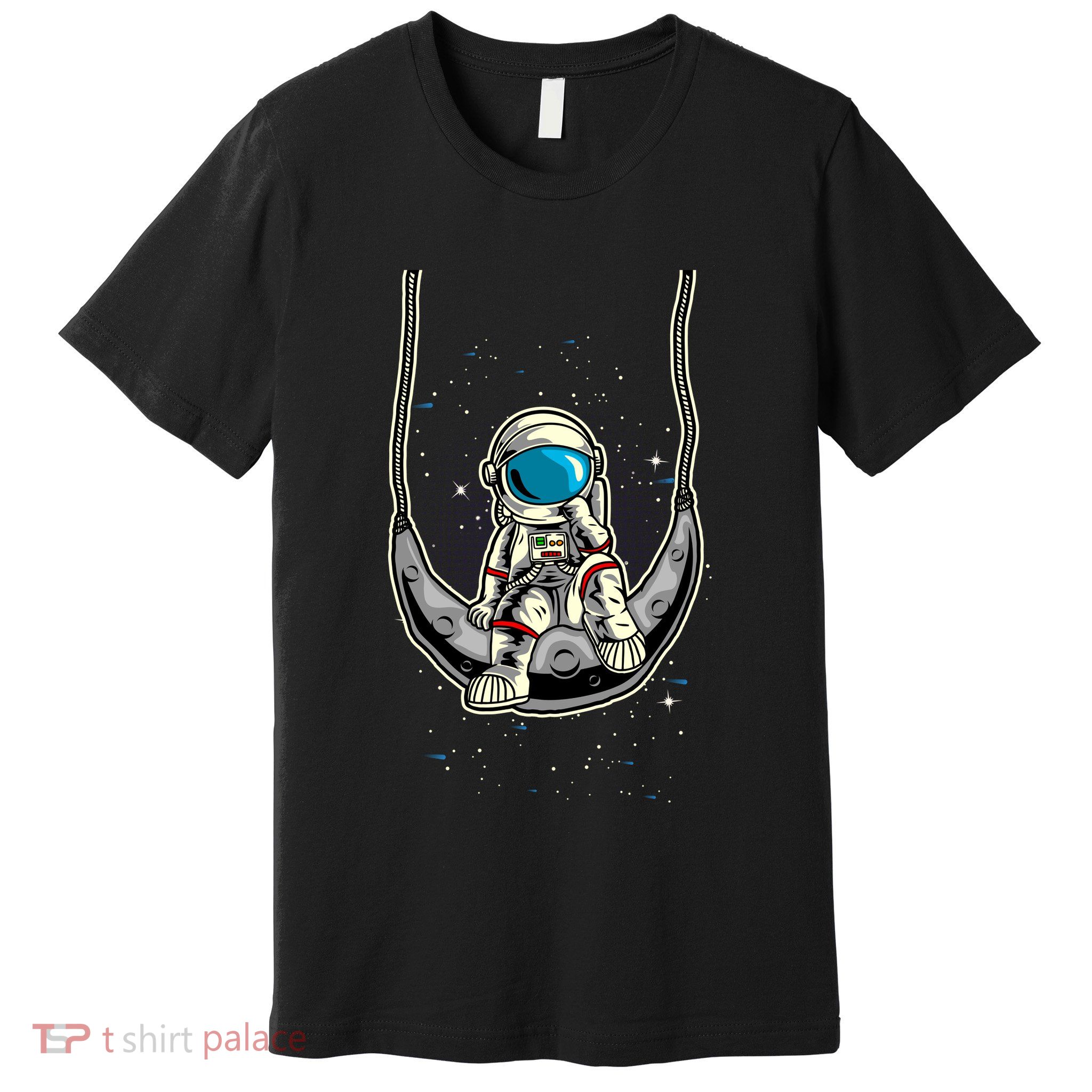 Astronaut In The Moon Premium T-Shirt