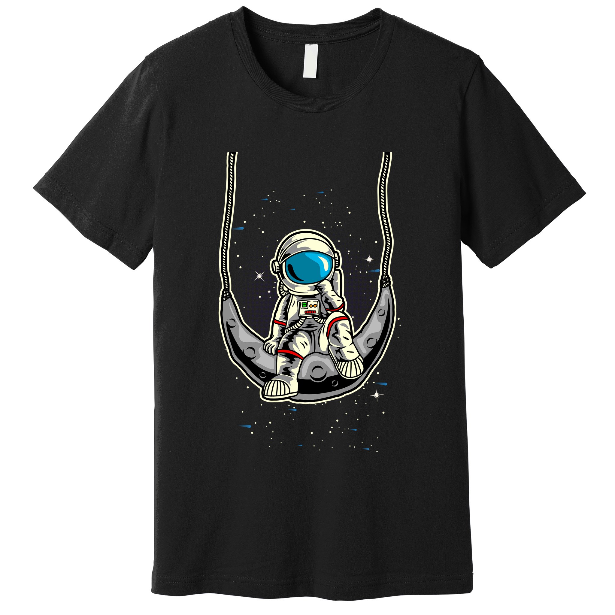 Astronaut In The Moon Premium T-Shirt