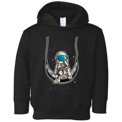 Astronaut In The Moon Toddler Hoodie