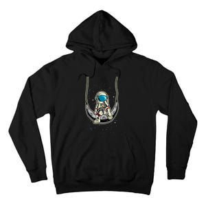 Astronaut In The Moon Tall Hoodie