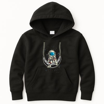 Astronaut In The Moon Kids Hoodie
