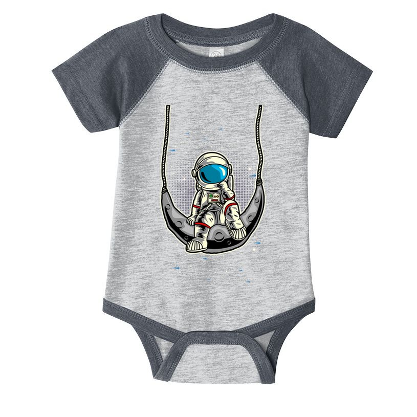 Astronaut In The Moon Infant Baby Jersey Bodysuit