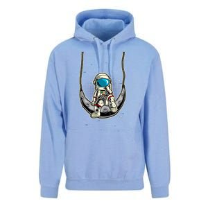 Astronaut In The Moon Unisex Surf Hoodie