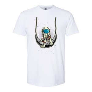 Astronaut In The Moon Softstyle CVC T-Shirt