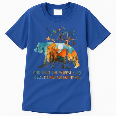 And Into The Forest I Go To Lose My Mind Camping Tall T-Shirt