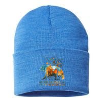 And Into The Forest I Go To Lose My Mind Camping Sustainable Knit Beanie