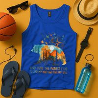 And Into The Forest I Go To Lose My Mind Camping Tank Top