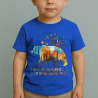And Into The Forest I Go To Lose My Mind Camping Toddler T-Shirt