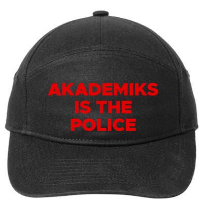Akademiks Is The P.O.L.I.C.E 7-Panel Snapback Hat