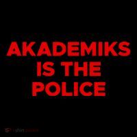 Akademiks Is The P.O.L.I.C.E Mesh Reversible Basketball Jersey Tank