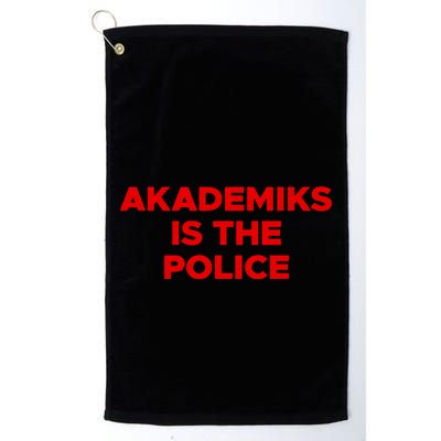 Akademiks Is The P.O.L.I.C.E Golf Towel
