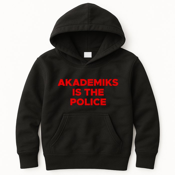 Akademiks Is The P.O.L.I.C.E Kids Hoodie