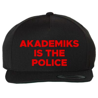 Akademiks Is The P.O.L.I.C.E Wool Snapback Cap