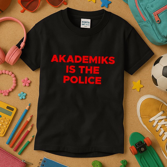 Akademiks Is The P.O.L.I.C.E Kids T-Shirt