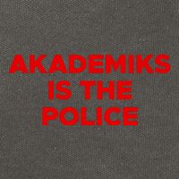 Akademiks Is The P.O.L.I.C.E Cotton Canvas Backpack