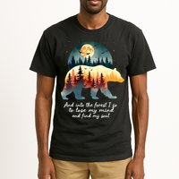 And Into The Forest I Go To Lose My Mind And Find My Soul Tall T-Shirt