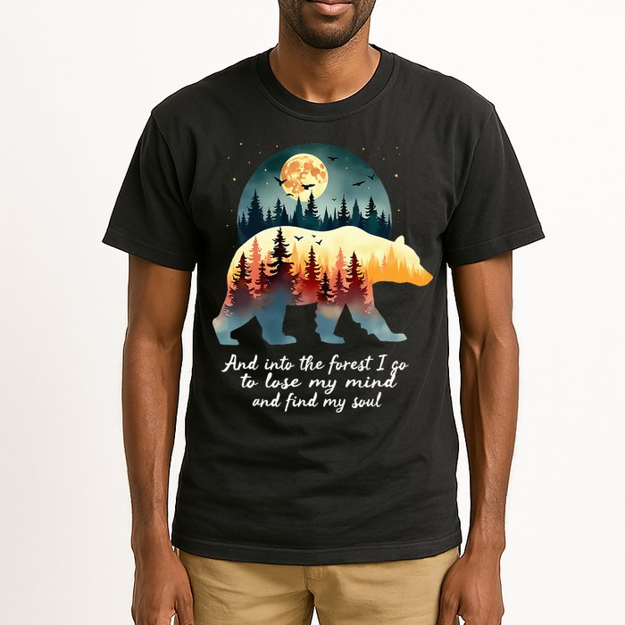 And Into The Forest I Go To Lose My Mind And Find My Soul Tall T-Shirt