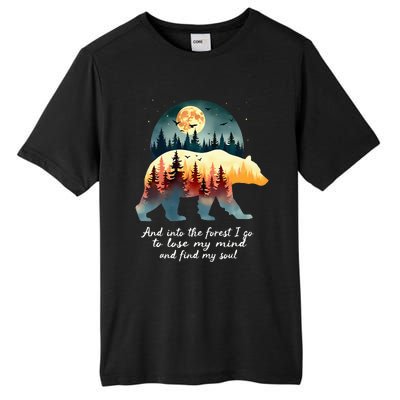 And Into The Forest I Go To Lose My Mind And Find My Soul Tall Fusion ChromaSoft Performance T-Shirt