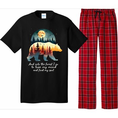 And Into The Forest I Go To Lose My Mind And Find My Soul Pajama Set