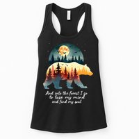 And Into The Forest I Go To Lose My Mind And Find My Soul Womens Tank Top