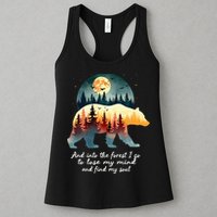 And Into The Forest I Go To Lose My Mind And Find My Soul Womens Tank Top
