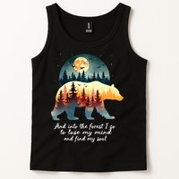 And Into The Forest I Go To Lose My Mind And Find My Soul Tank Top