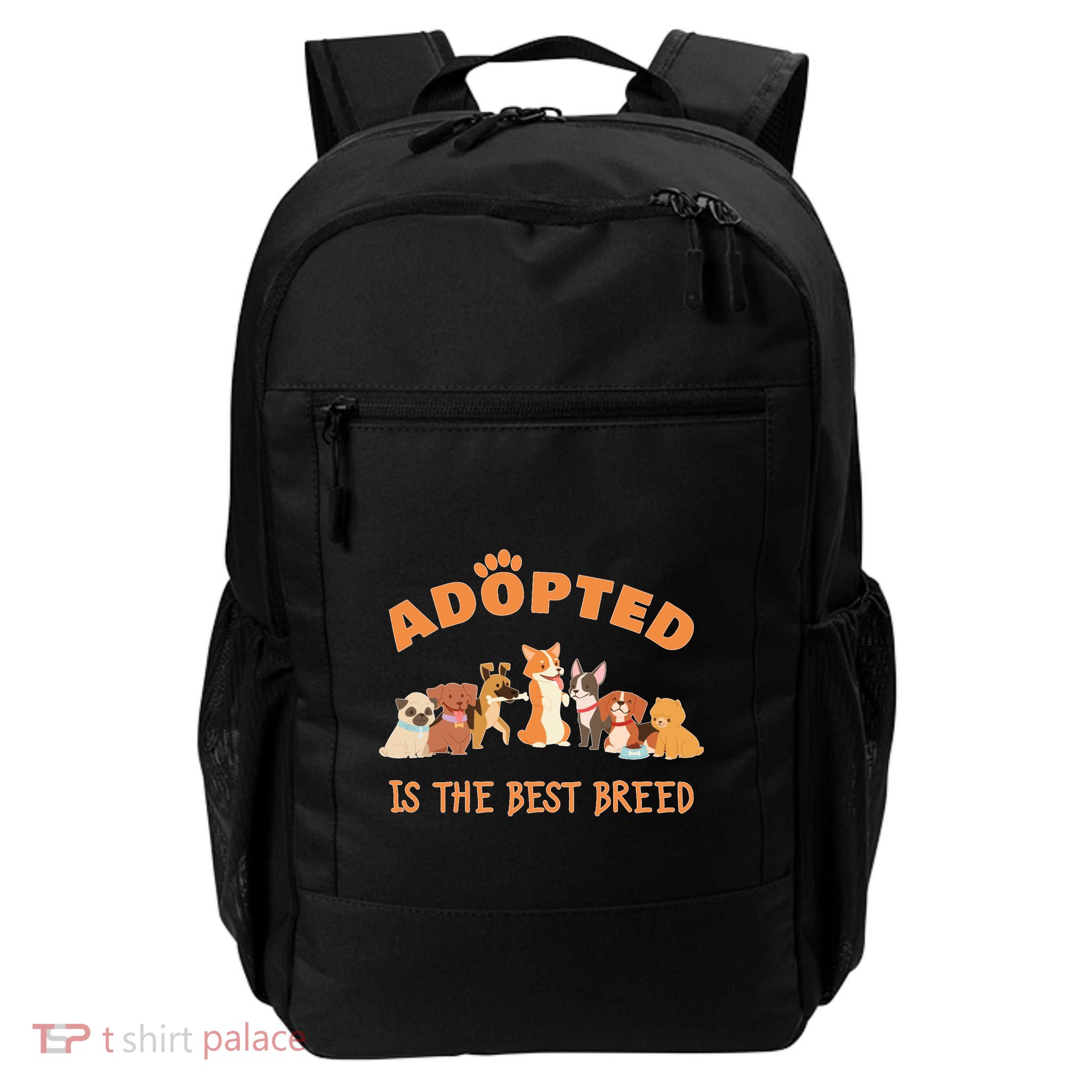 Adopted Is The Best Breed Dog Rescue Shelter & Adoption Daily Commute Backpack