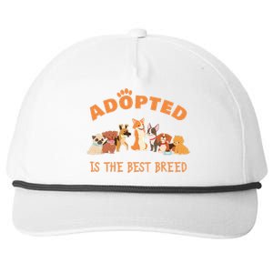 Adopted Is The Best Breed Dog Rescue Shelter & Adoption Snapback Five-Panel Rope Hat