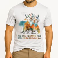 And Into The Forest I Go To Lose My Mind Camping Bear Cooling Performance Crew T-Shirt