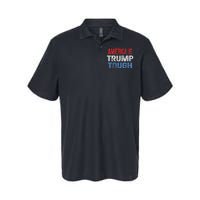 America Is Trump Tough Trump Vance 2024 Softstyle Adult Sport Polo