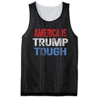 America Is Trump Tough Trump Vance 2024 Mesh Reversible Basketball Jersey Tank