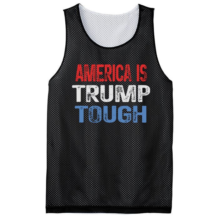 America Is Trump Tough Trump Vance 2024 Mesh Reversible Basketball Jersey Tank