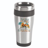 And Into The Forest I Go To Lose My Mind Camping Bear 16oz Travel Tumbler